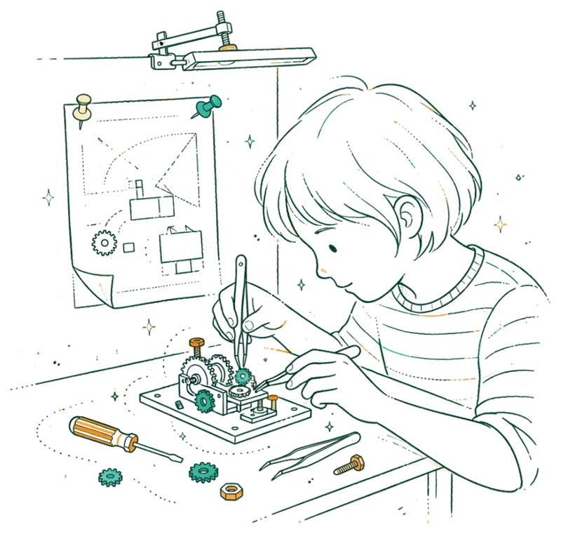 Dessin au trait : CPI orientée numérique – Prépa intégrée informatique