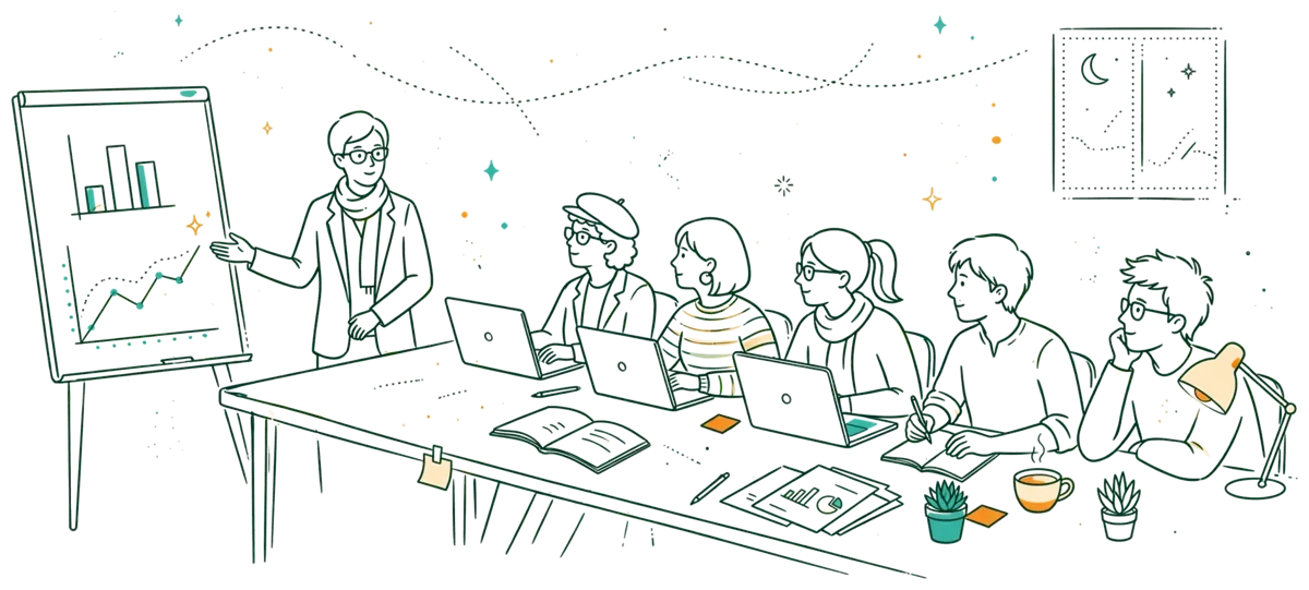 Dessin au trait : formation continue pour professionnels de l’optique