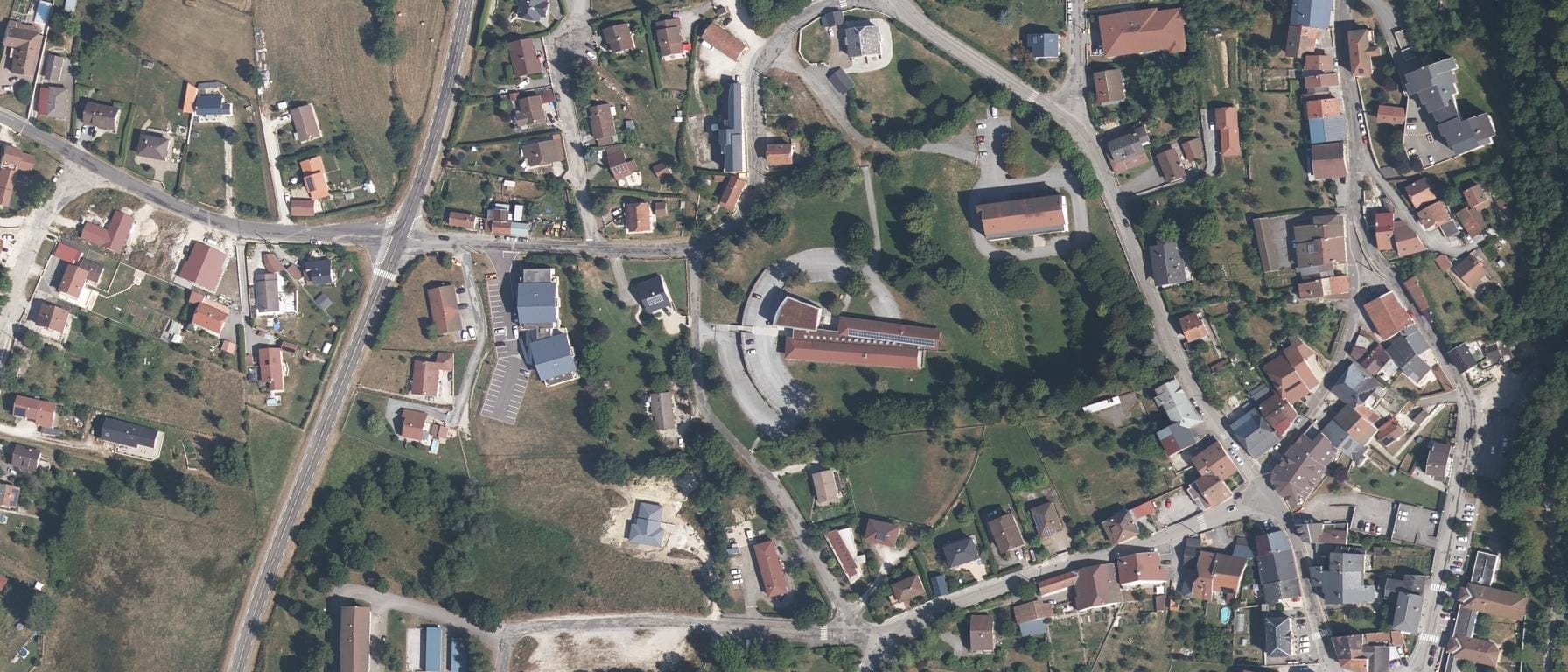 Vue aérienne de IFSI du Bugey