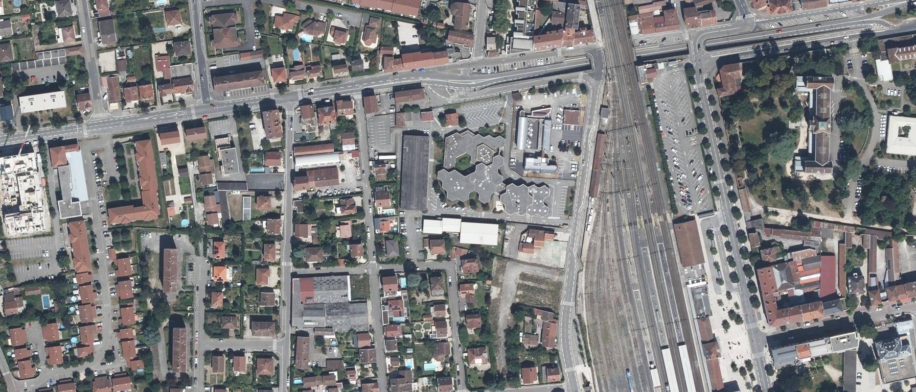 Vue aérienne de IFSI Orsac - Cpa