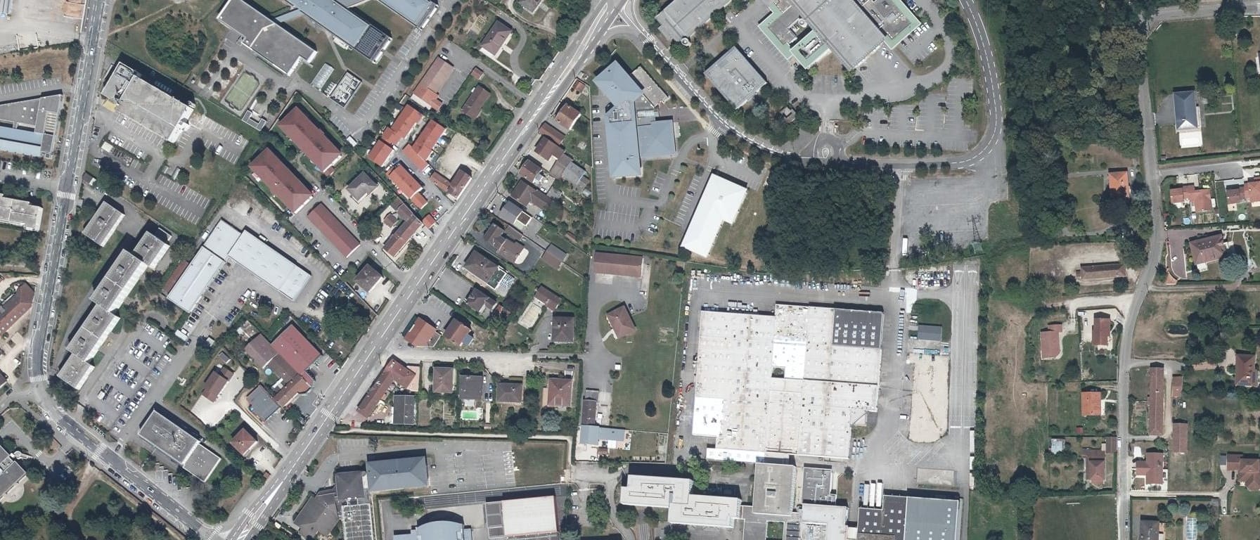 Vue aérienne de EGC de l'Ain Bourg-en-Bresse (01)