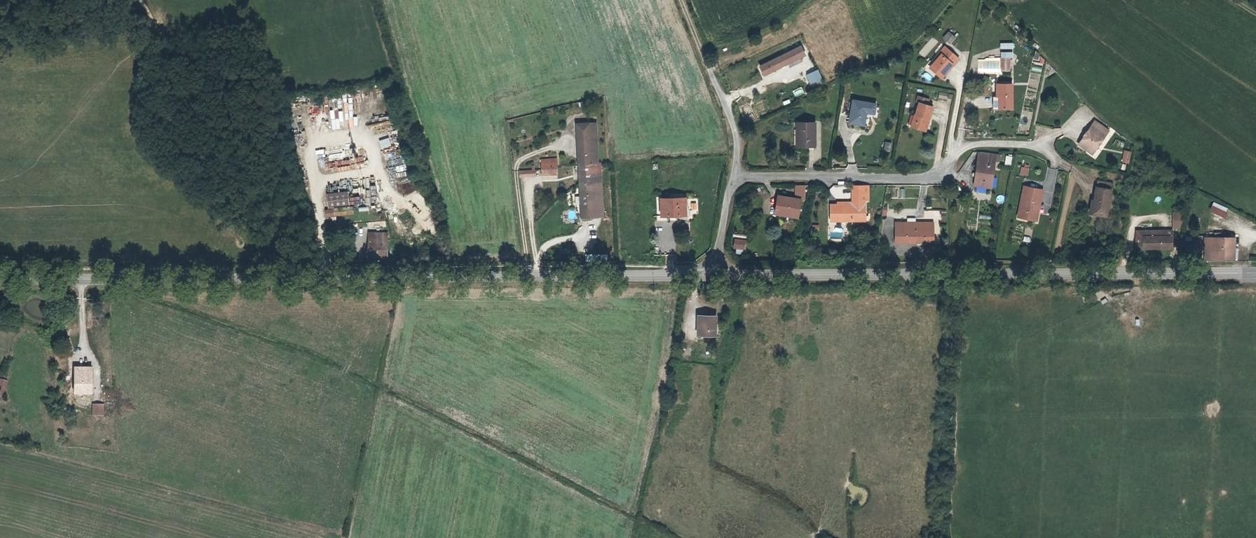 Vue aérienne de CFPPA de Bourg en Bresse