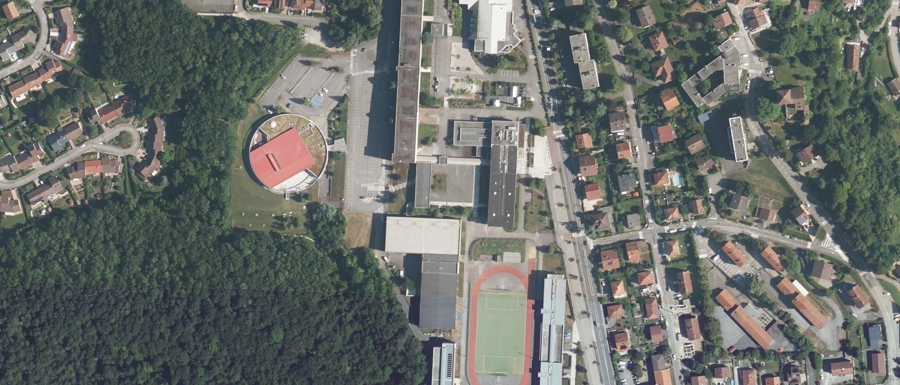 Vue aérienne de Université Claude Bernard Lyon 1 - Site de Valserhône