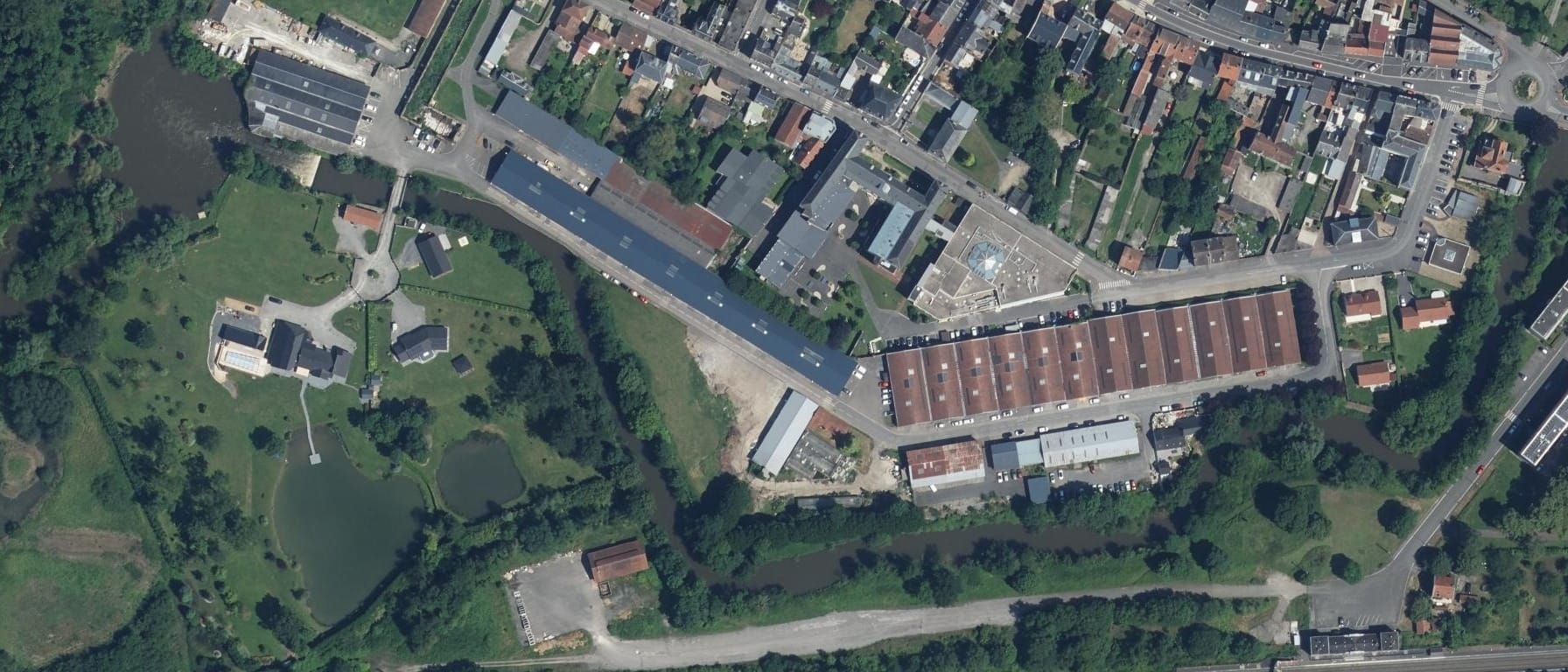 Vue aérienne de Lycée professionnel Jean Monnet