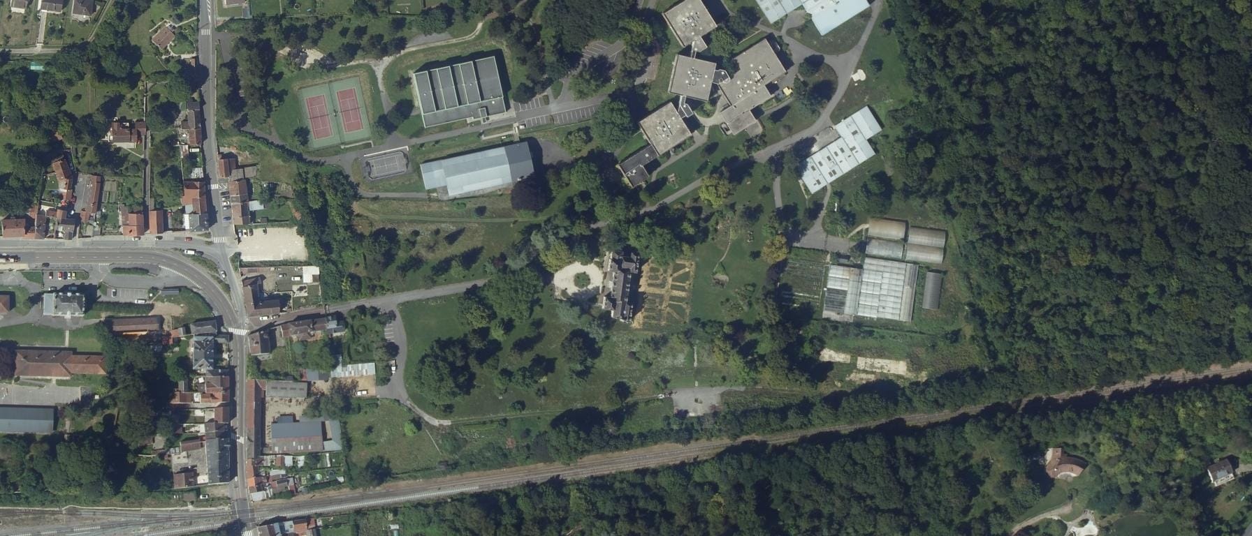 Vue aérienne de LP Château Potel