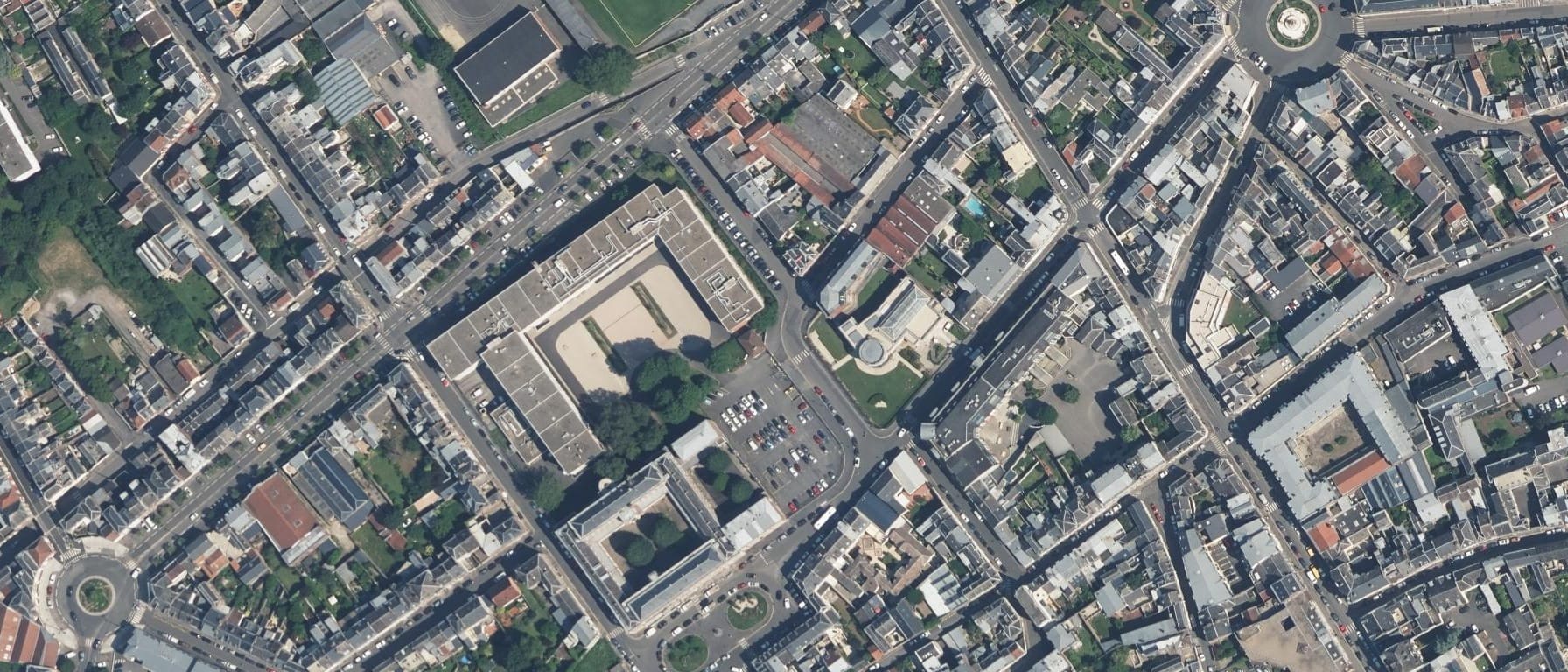 Vue aérienne de Lycée Henri Martin