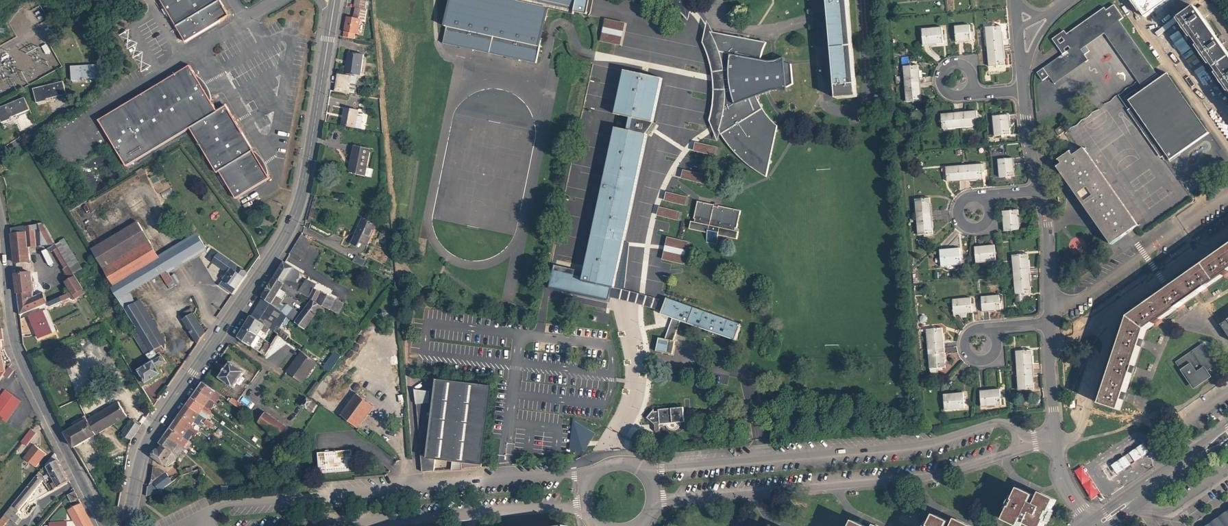 Vue aérienne de Lycée professionnel Condorcet
