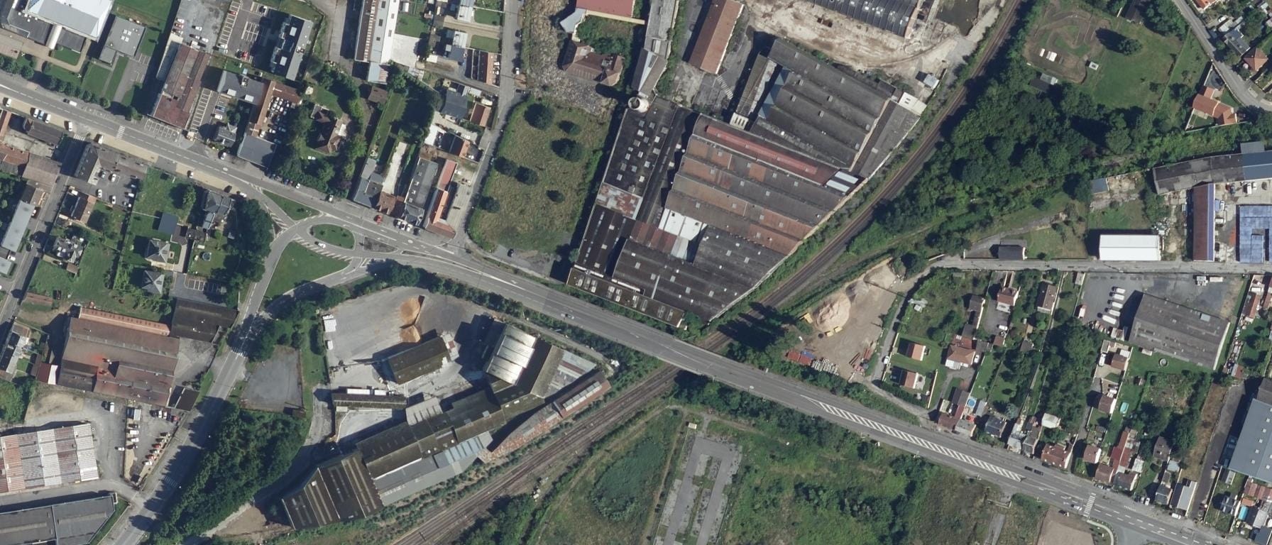 Vue aérienne de PROMEO CFAI Picardie - Site de Soissons