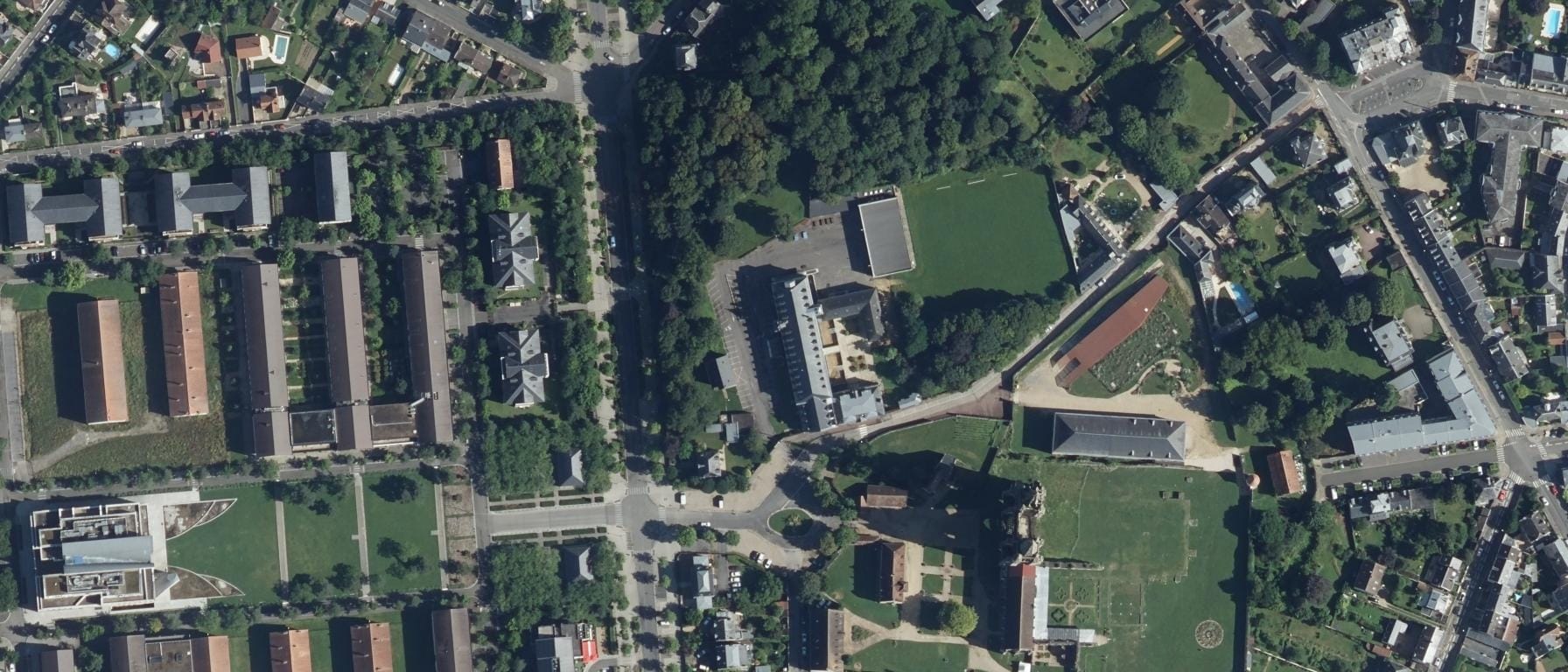 Vue aérienne de Lycée Saint Remy