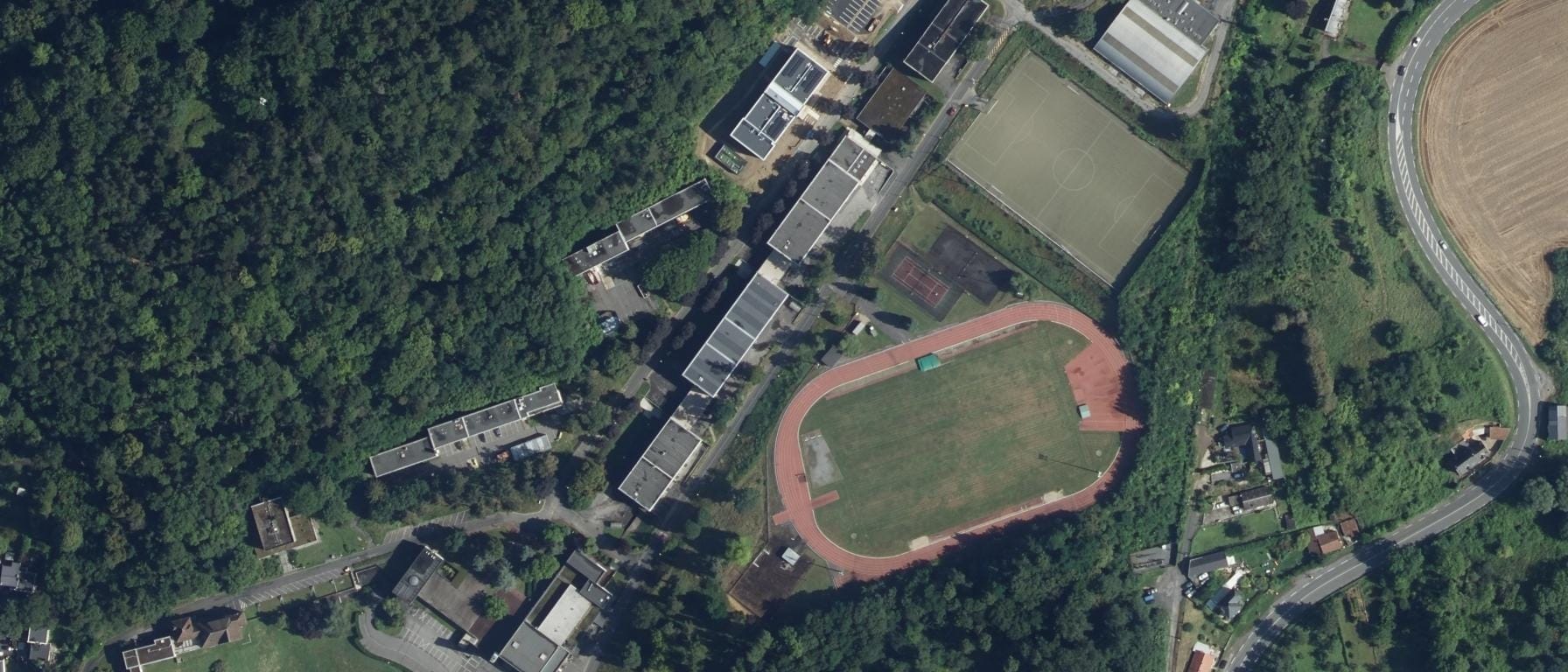 Vue aérienne de IUT de l'Aisne - Site de Soissons-Cuffies