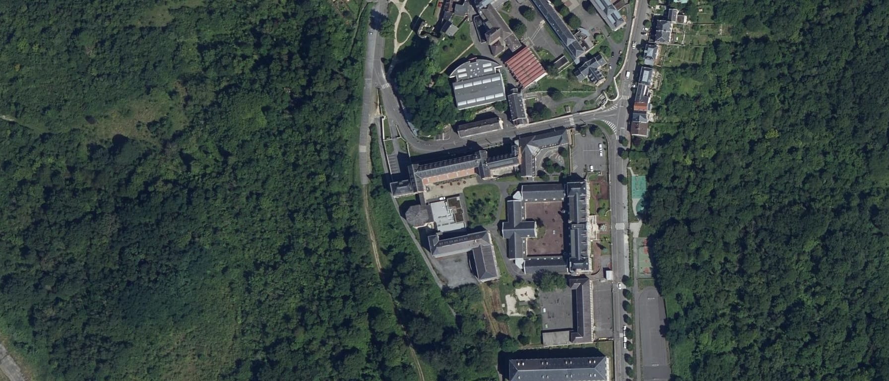 Vue aérienne de IUT de l'Aisne - Site de Laon