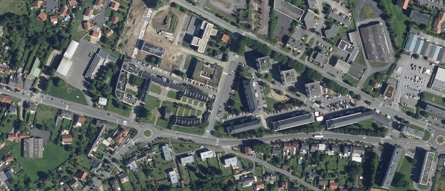 Vue aérienne de APRADIS - Site Laon