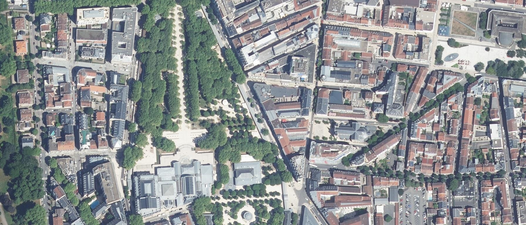 Vue aérienne de Ecole professionnelle privée FOURNIER Soins Esthétiques