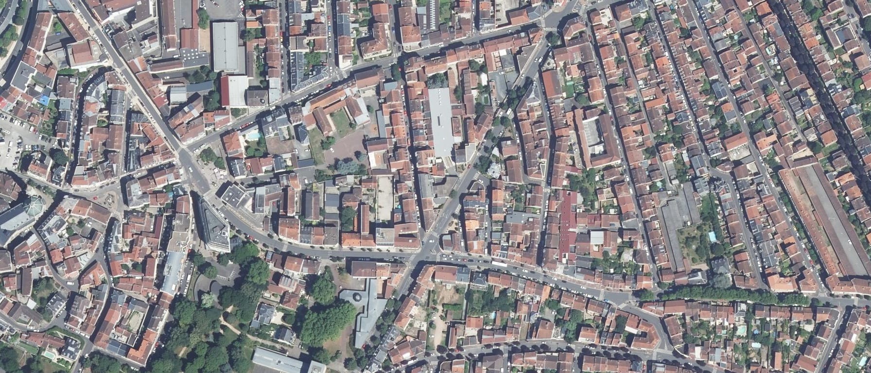 Vue aérienne de ES Vichy
