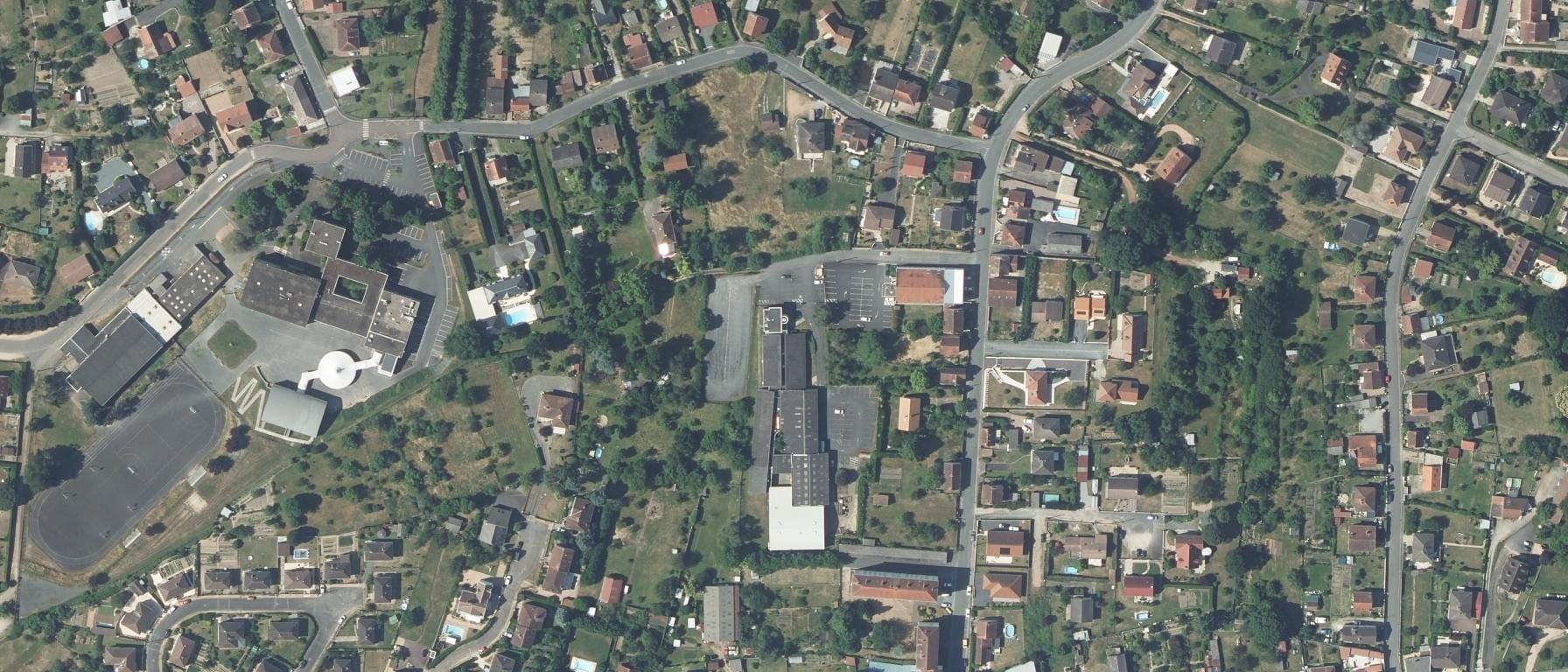 Vue aérienne de CFA de l'Industrie d'Auvergne
