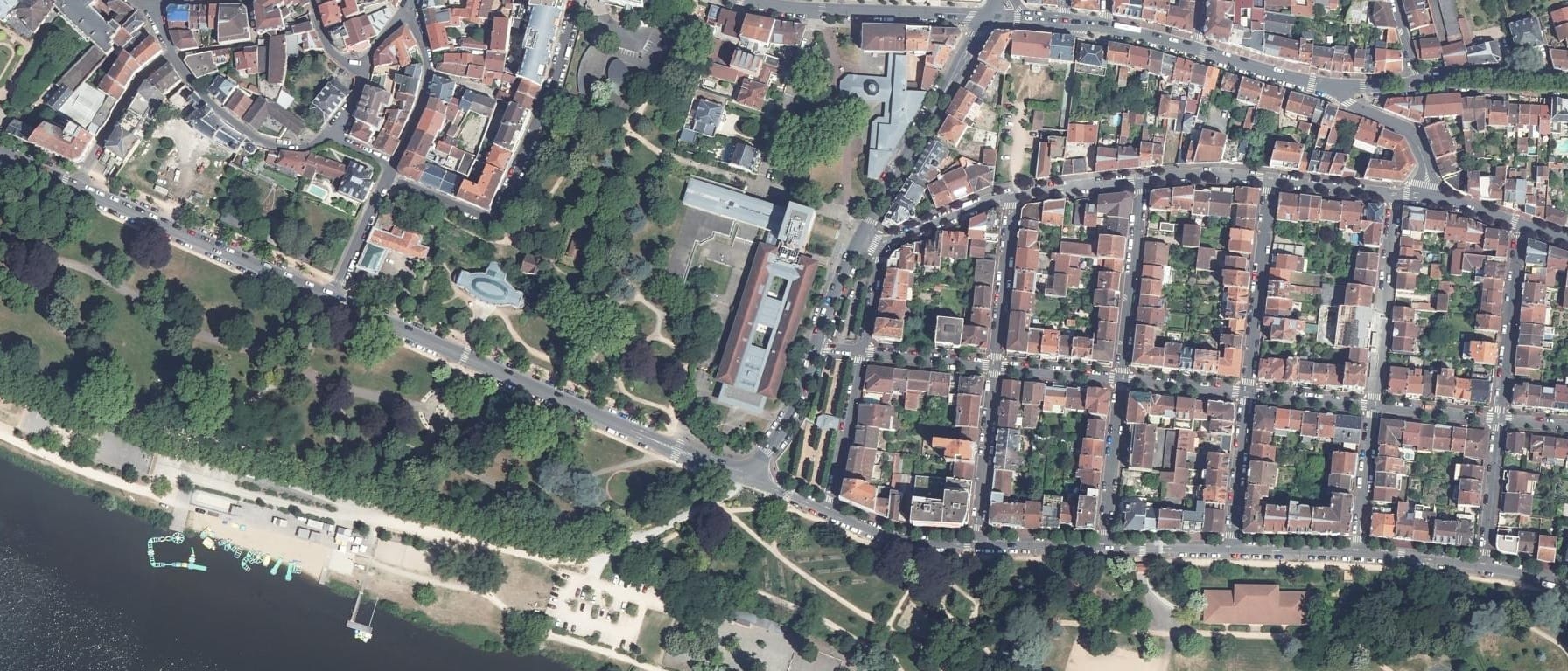 Vue aérienne de Université Clermont Auvergne - Site de Vichy
