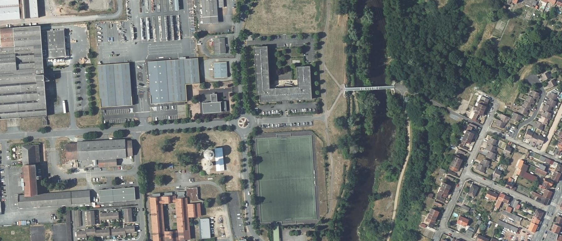Vue aérienne de Alternance Auvergne - GROUPE ALTERNANCE MONTLUCON