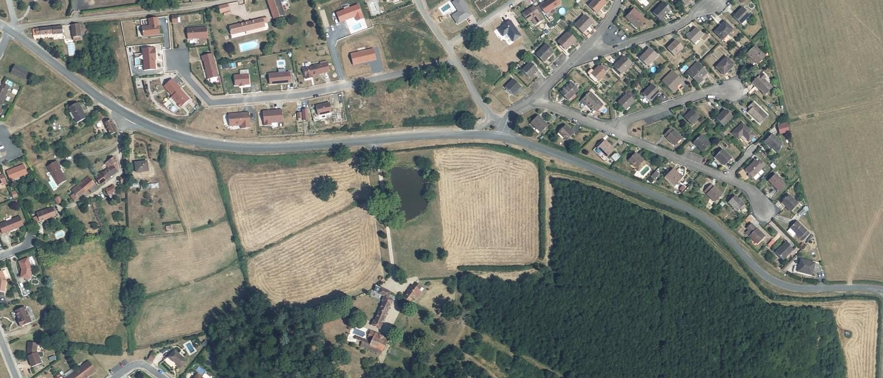 Vue aérienne de AFTRAL CFATL TOULON SUR ALLIER