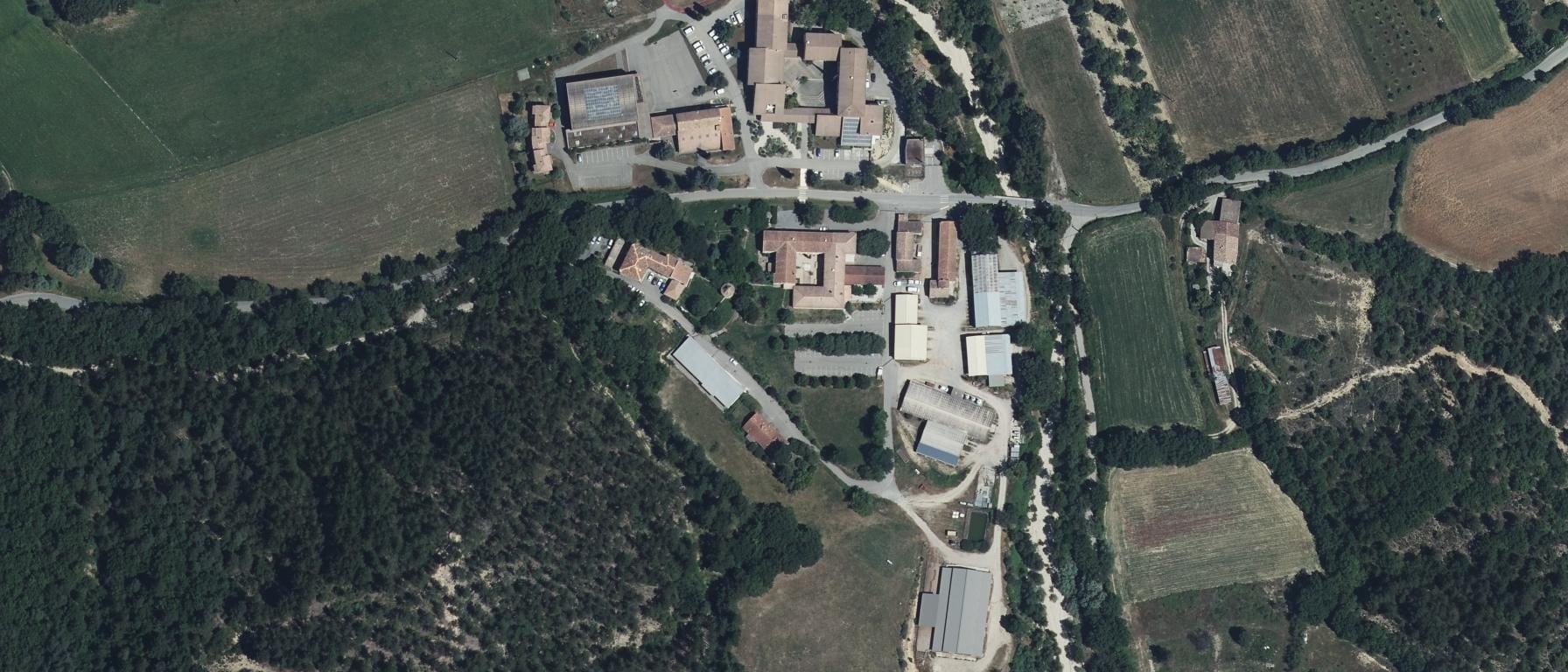 Vue aérienne de Lycée agricole Digne-Carmejane