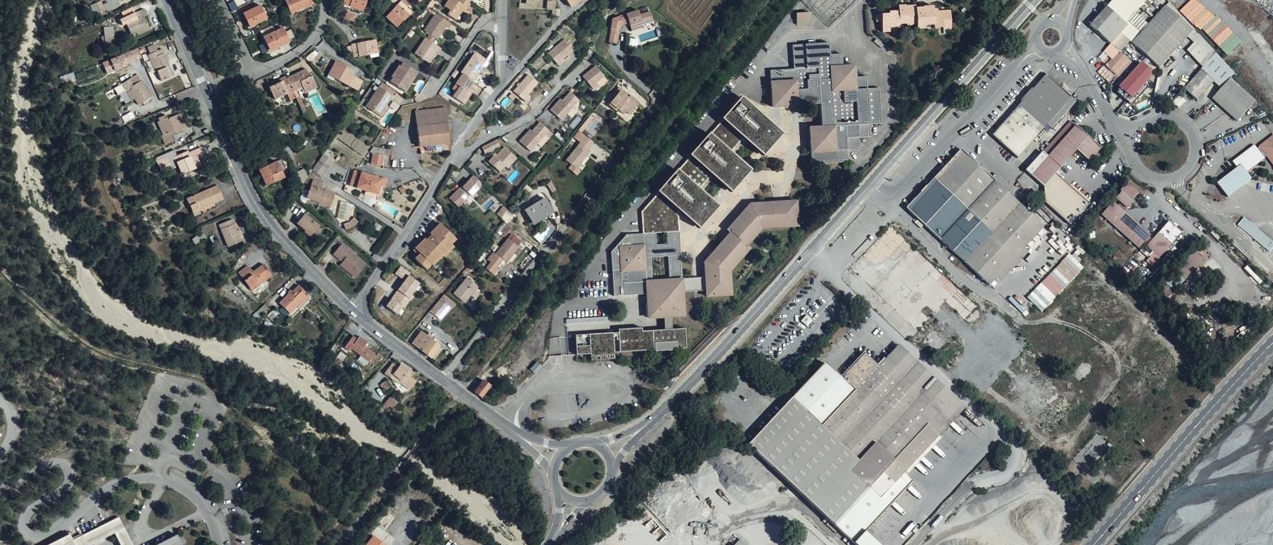 Vue aérienne de Lycée PIERRE-GILLES DE GENNES