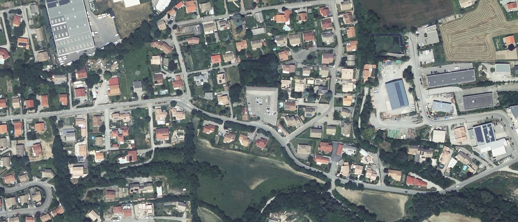 Vue aérienne de GRETA-CFA Alpes Provence - Lycée Aristide Briand
