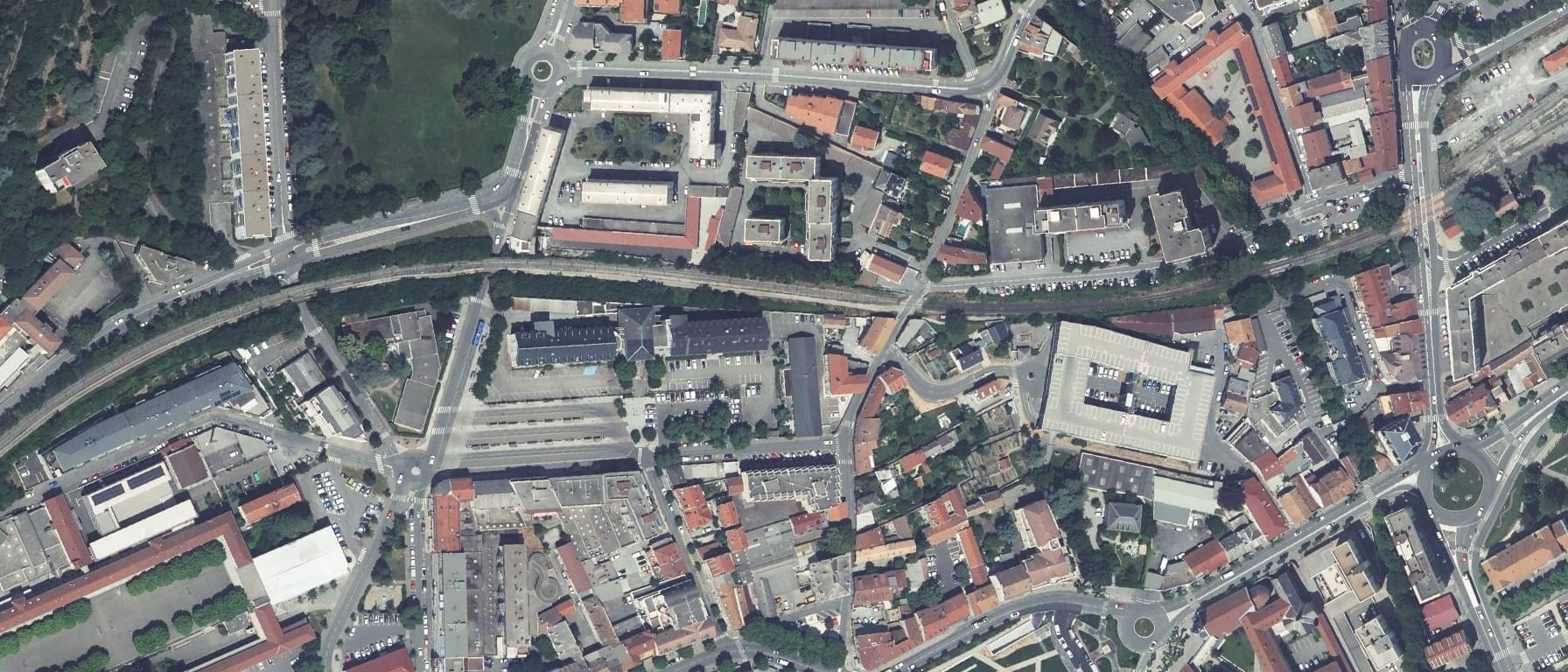 Vue aérienne de I.U.T d'Aix-Marseille - Site de Gap