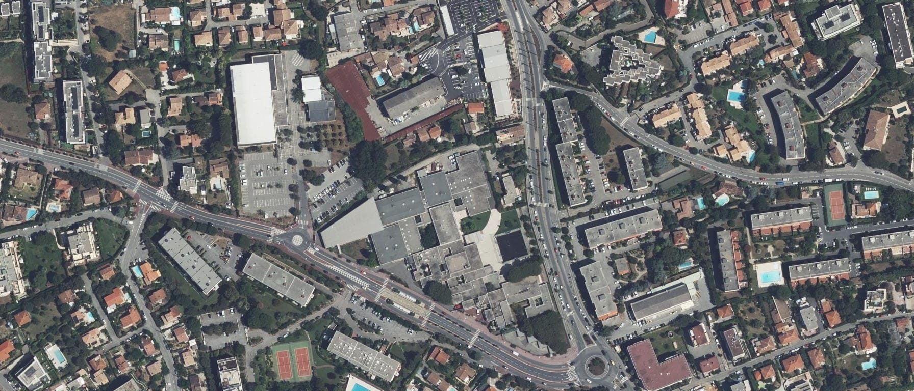 Vue aérienne de Lycée professionnel Jacques Dolle