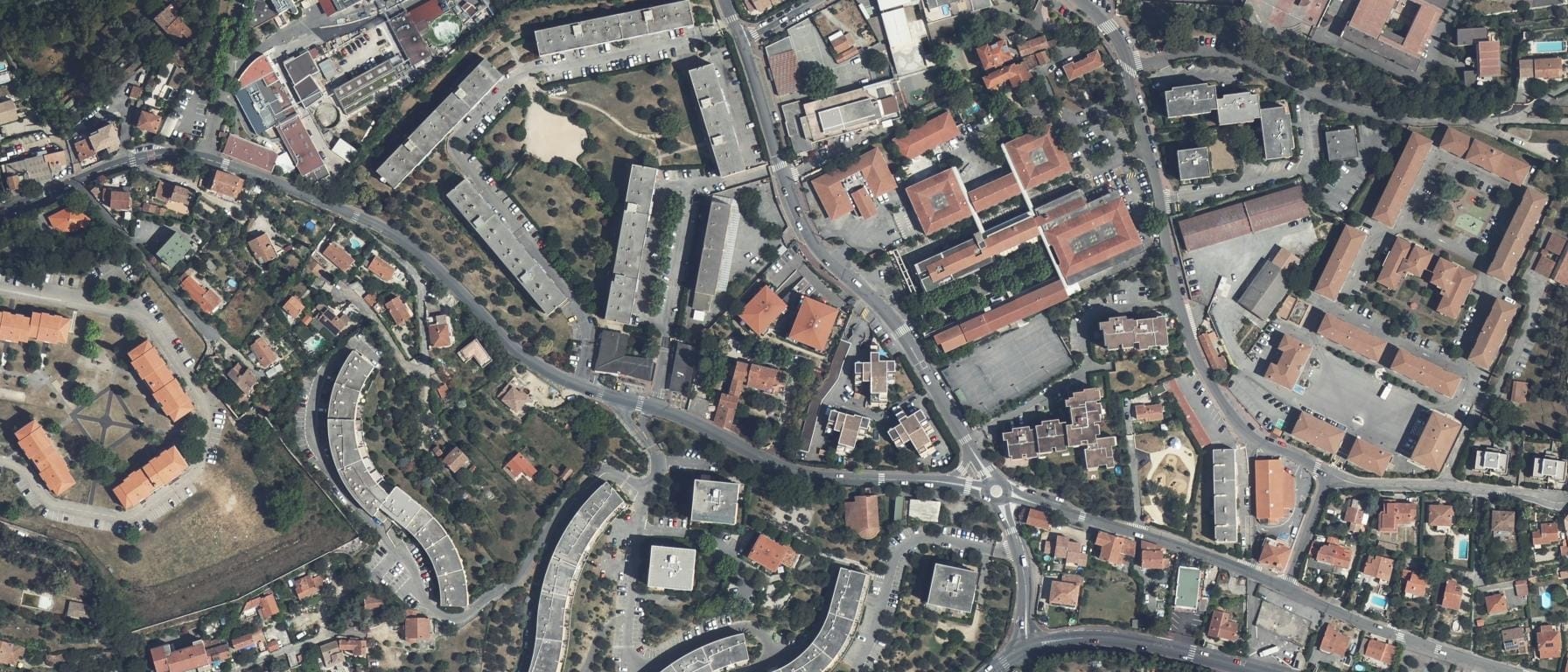Vue aérienne de Lycée professionnel Léon Chiris