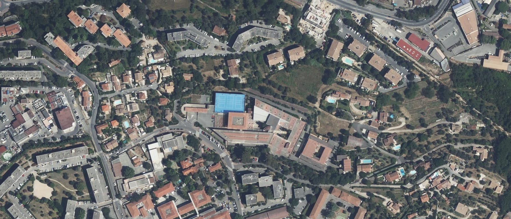 Vue aérienne de Lycée professionnel Francis De Croisset