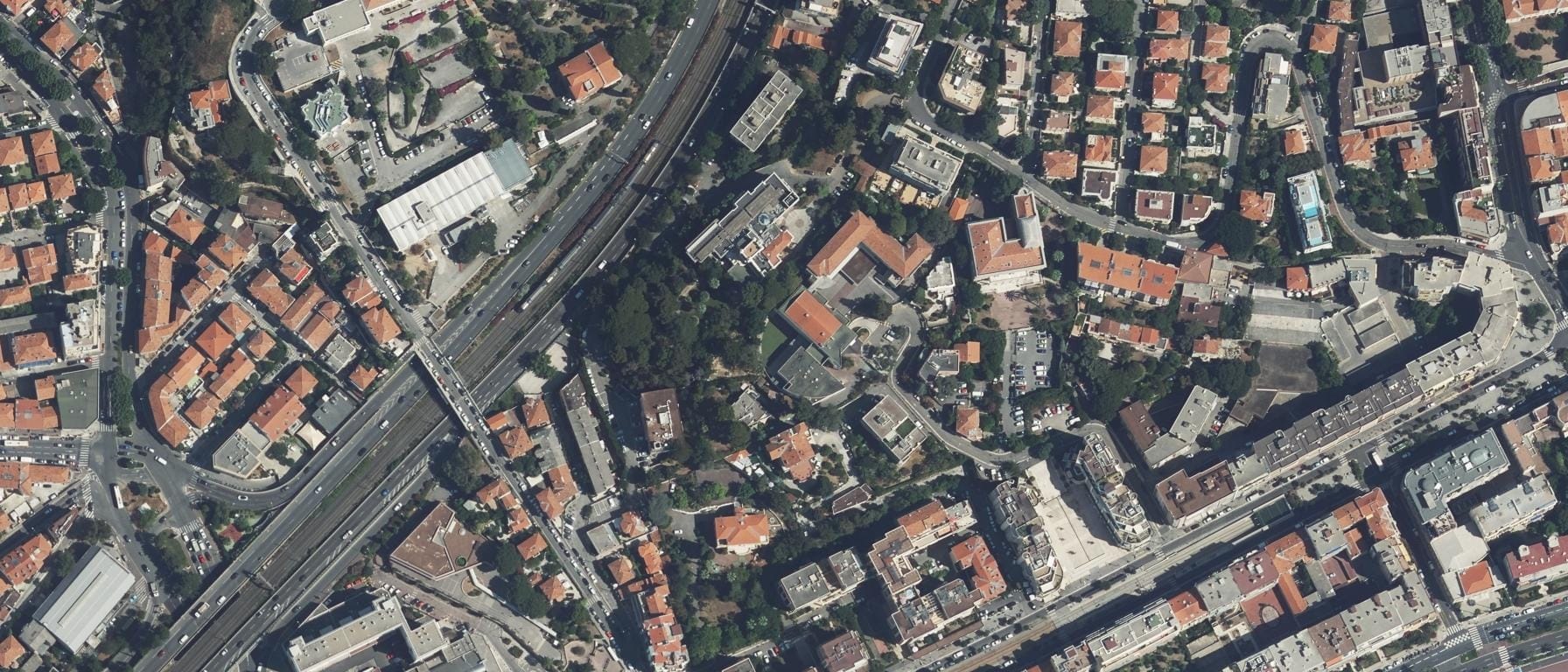 Vue aérienne de Lycée professionnel Magnan