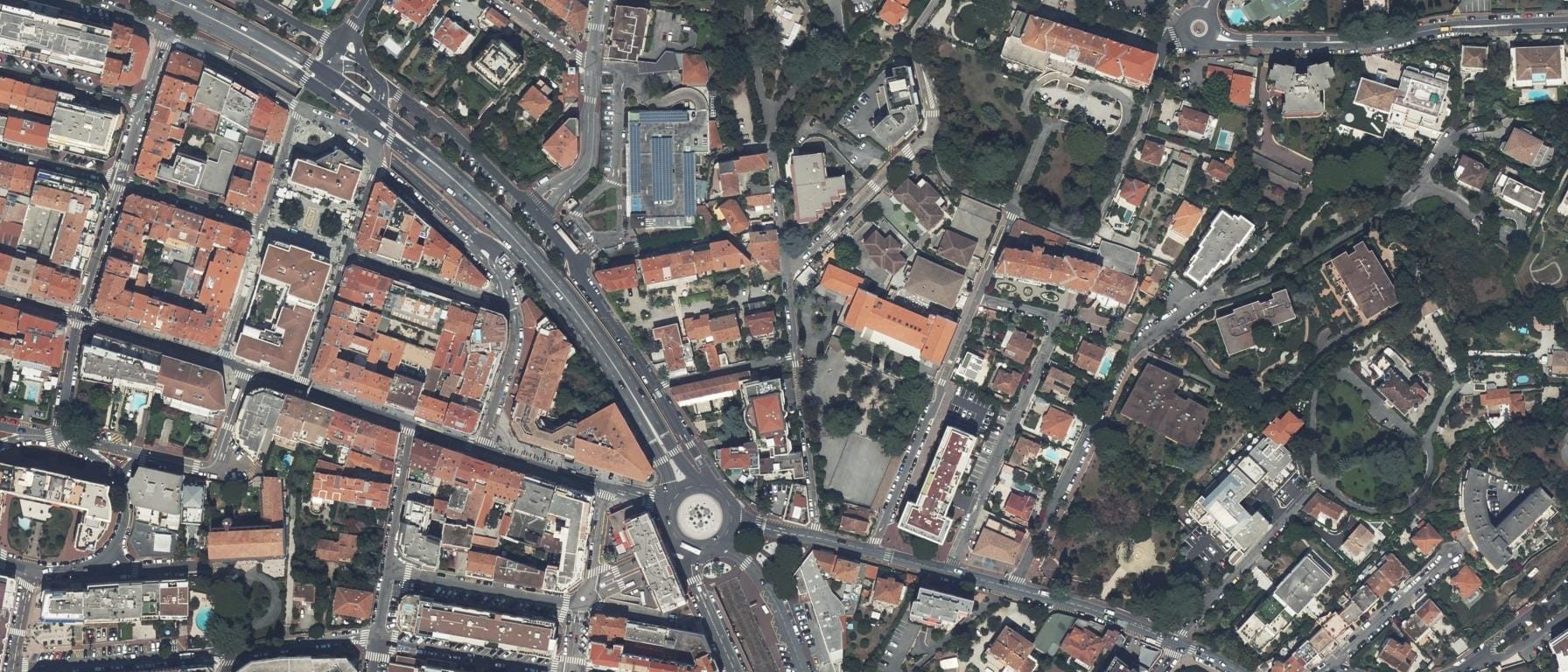 Vue aérienne de Institut Sainte Marie de Chavagnes