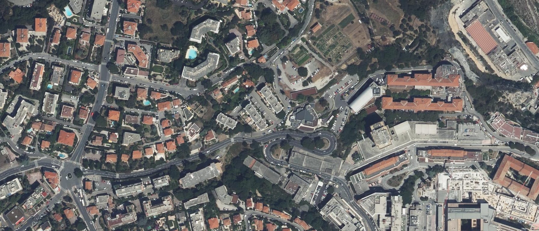 Vue aérienne de IFSI CHU Nice