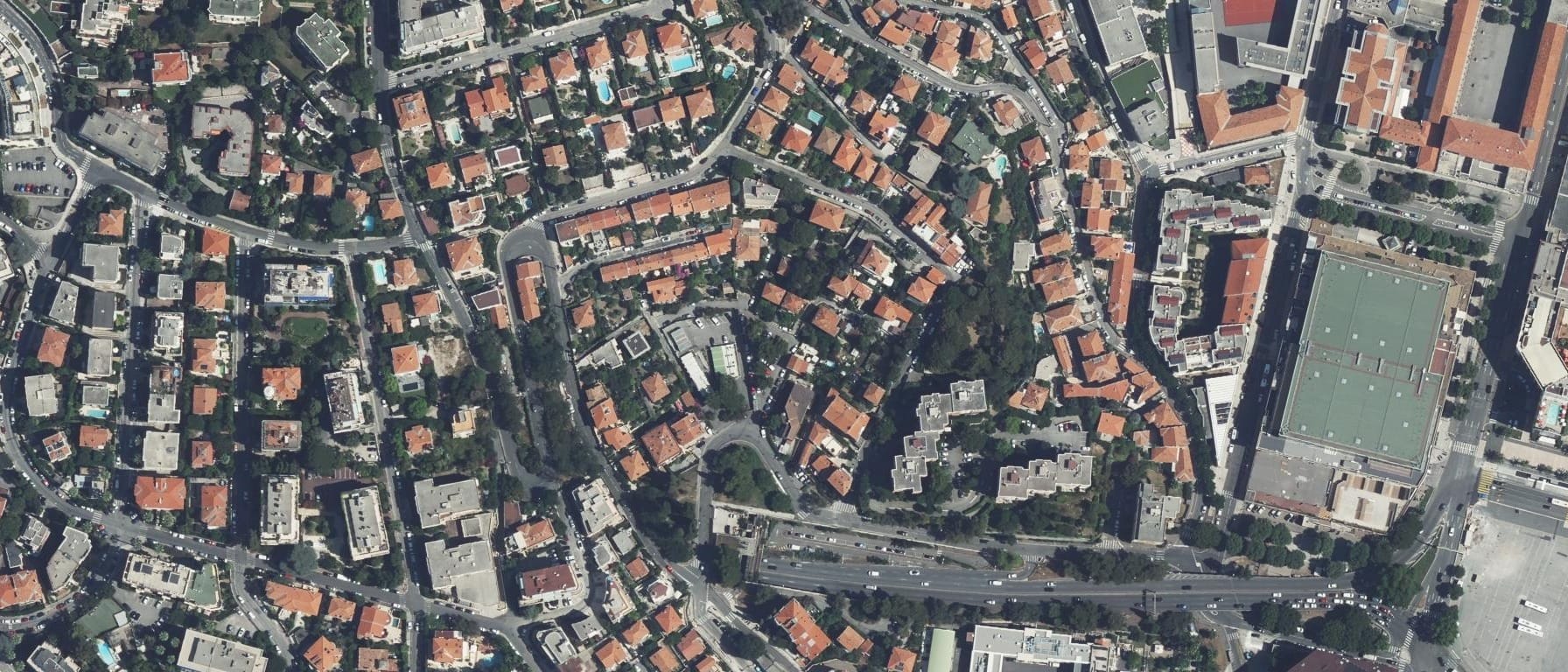 Vue aérienne de ESCCOM Nice