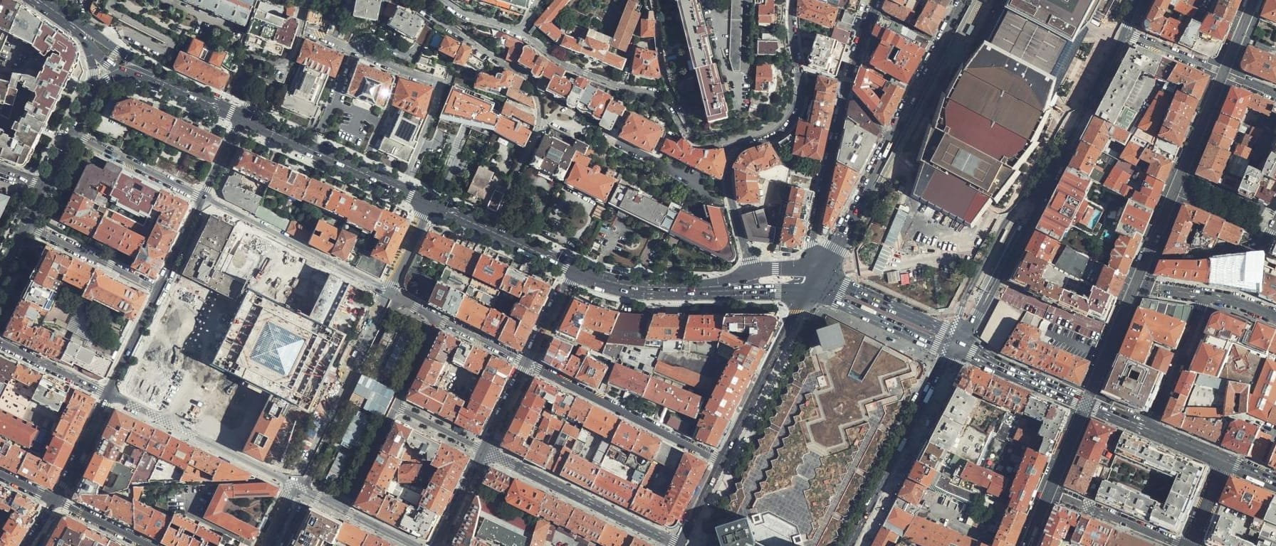 Vue aérienne de IPAG Business School (Nice - 06)