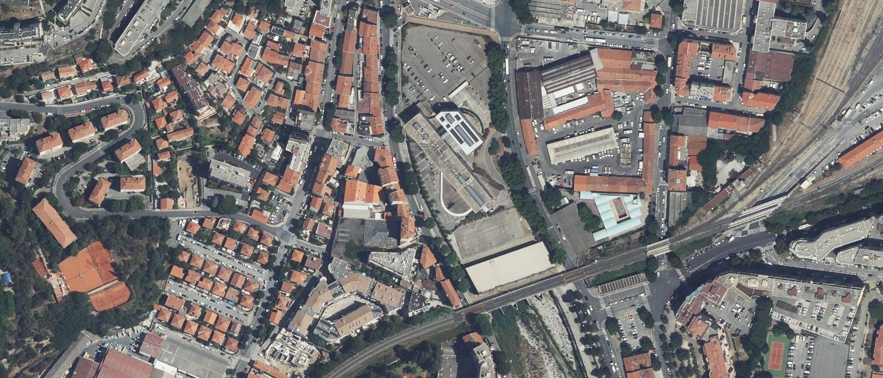 Vue aérienne de Lycée Guillaume APOLLINAIRE