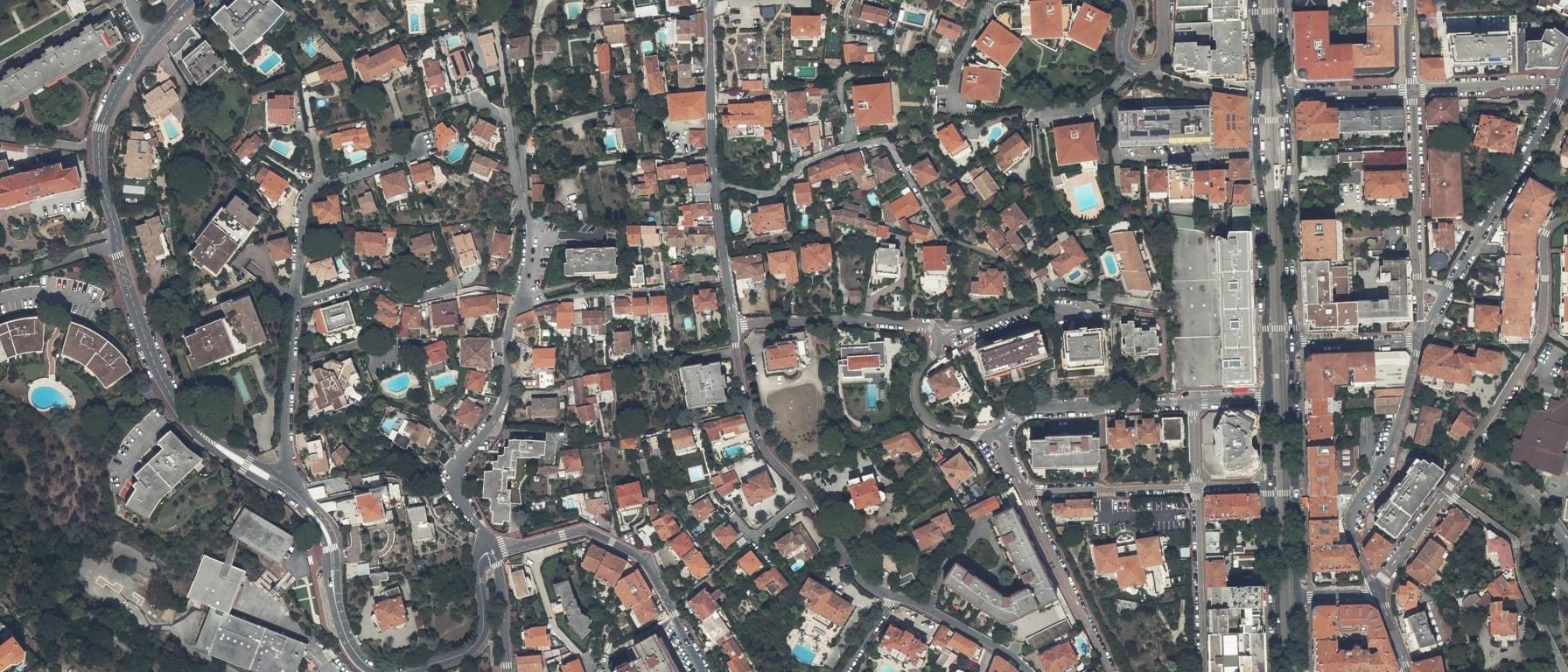 Vue aérienne de Ecole Régionale d'Acteurs de Cannes et Marseille (06)
