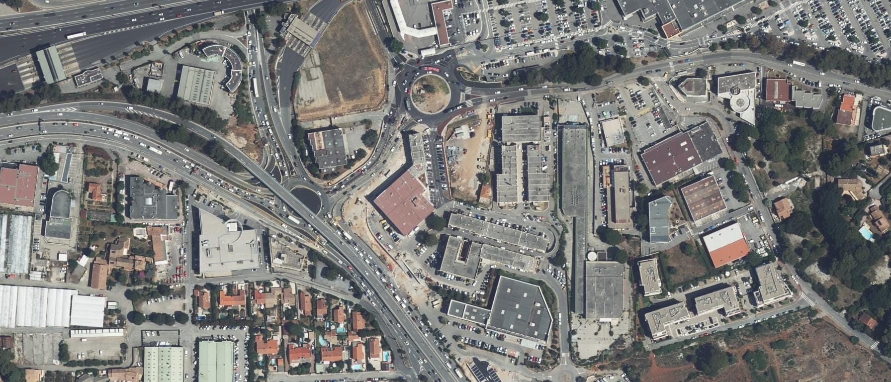 Vue aérienne de Organisme de formation - CFA GPEI Antibes