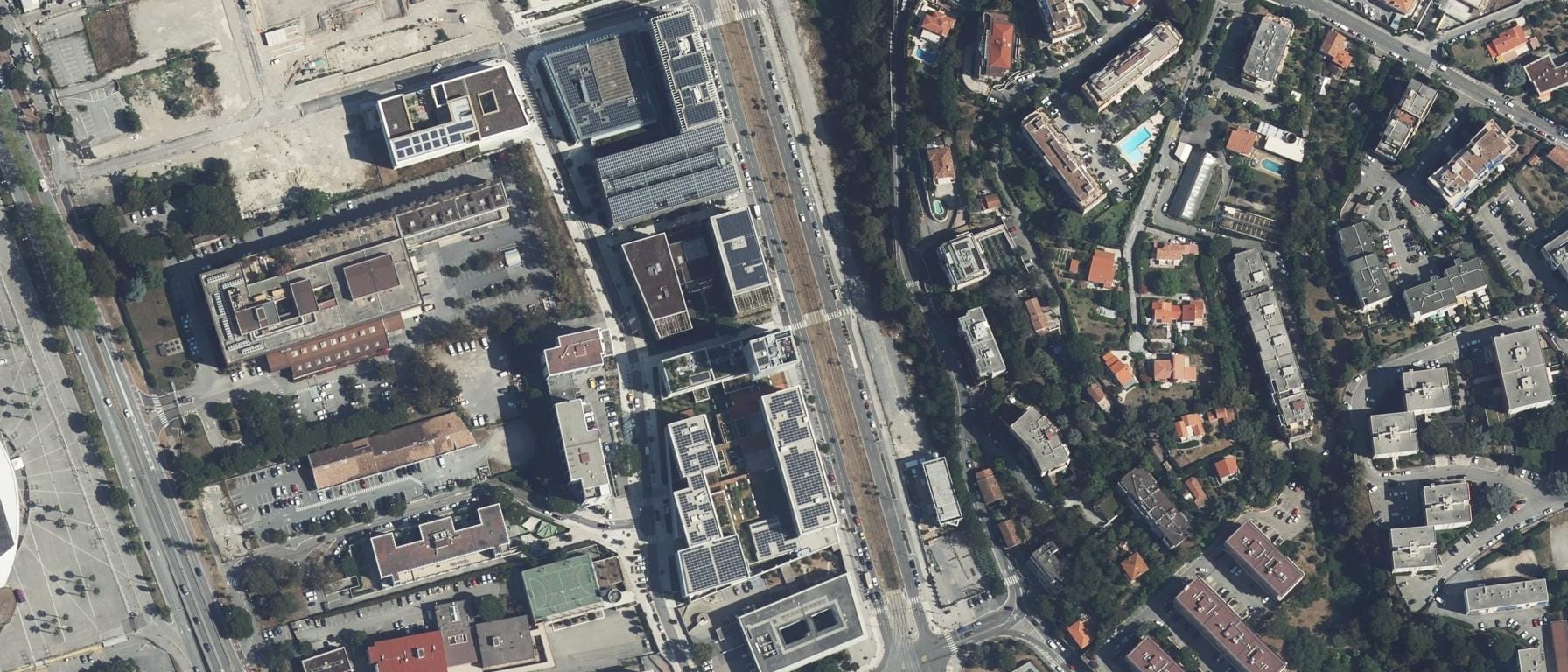 Vue aérienne de ICS-Campus Sud des Métiers