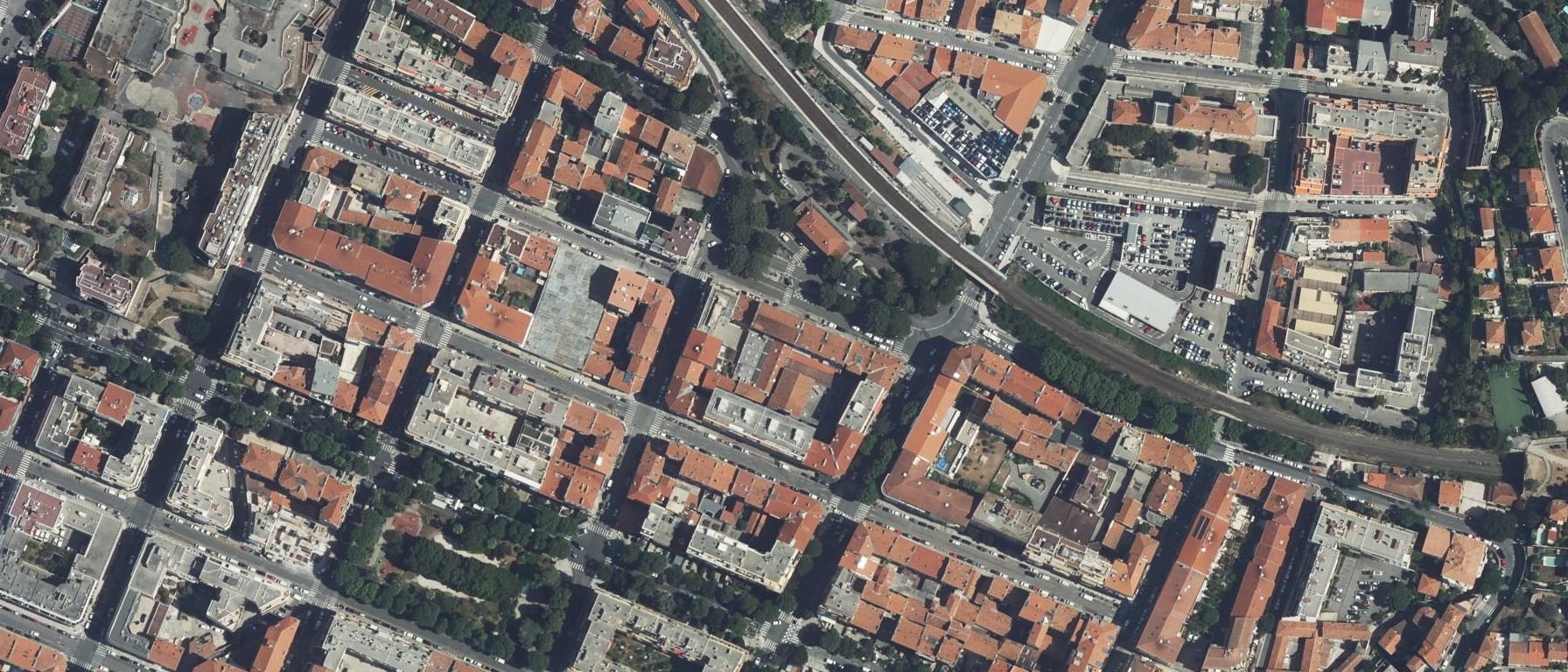 Vue aérienne de Organisme de formation-Centre de formation d'apprentis Ecole supérieure compétences métiers Nice