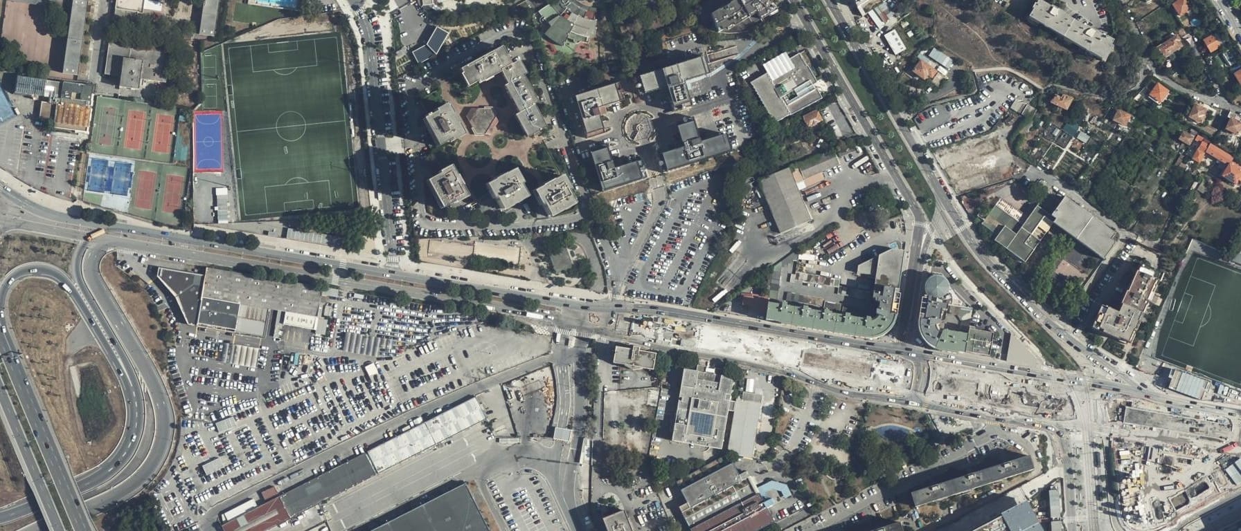 Vue aérienne de CFA ISIM
