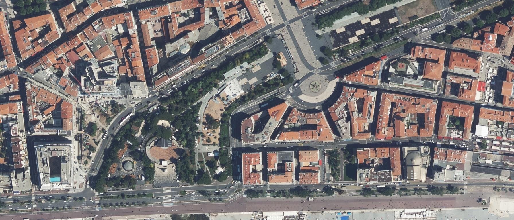 Vue aérienne de ISG Nice