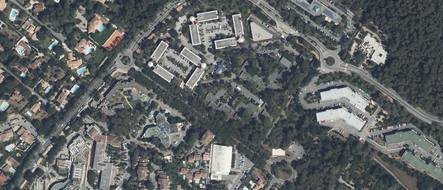 Vue aérienne de CFA - Groupe Belmont Mougins (06)