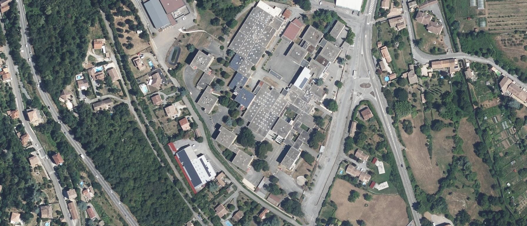 Vue aérienne de Lycée Astier