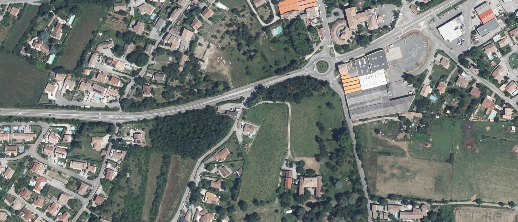 Vue aérienne de Lycée professionnel Léon Pavin
