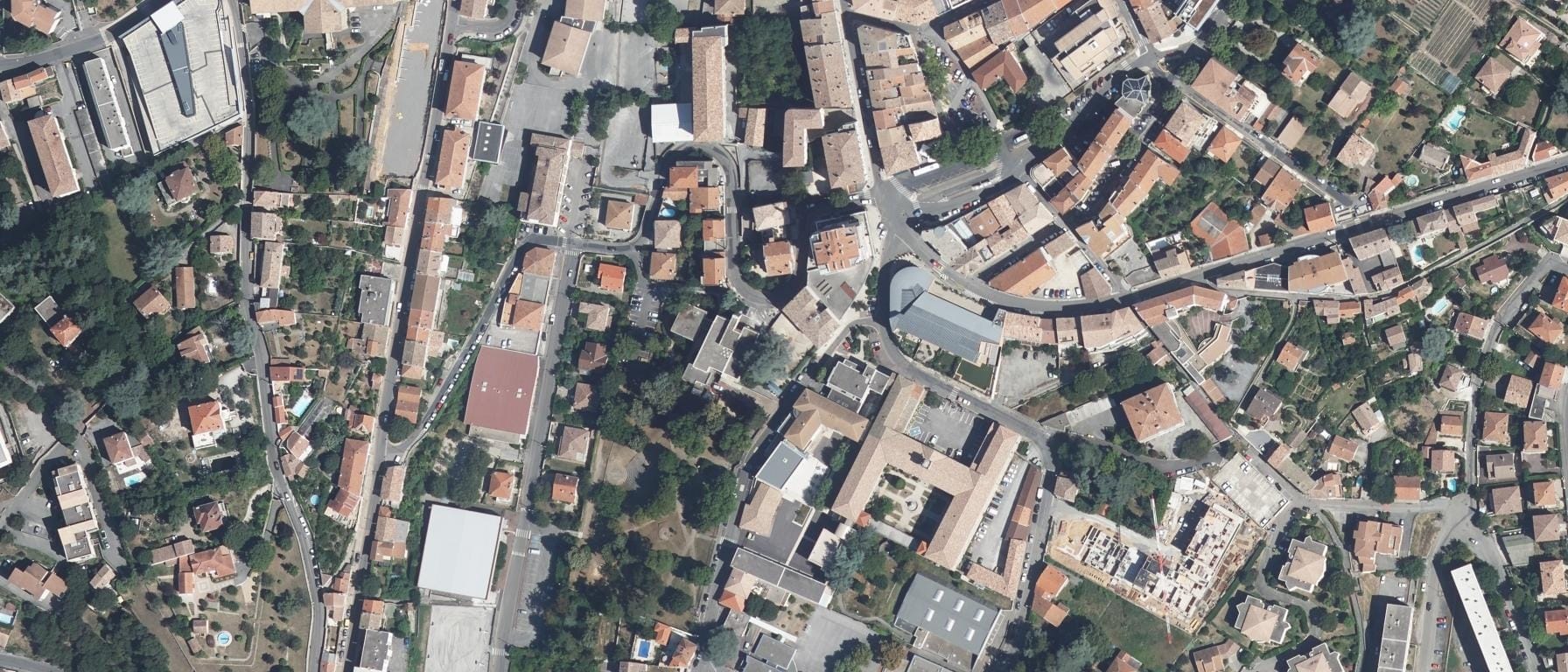Vue aérienne de Lycée Jules Froment
