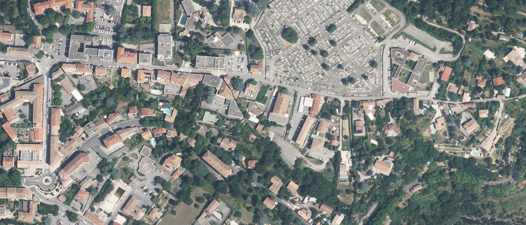 Vue aérienne de Lycée professionnel Notre Dame