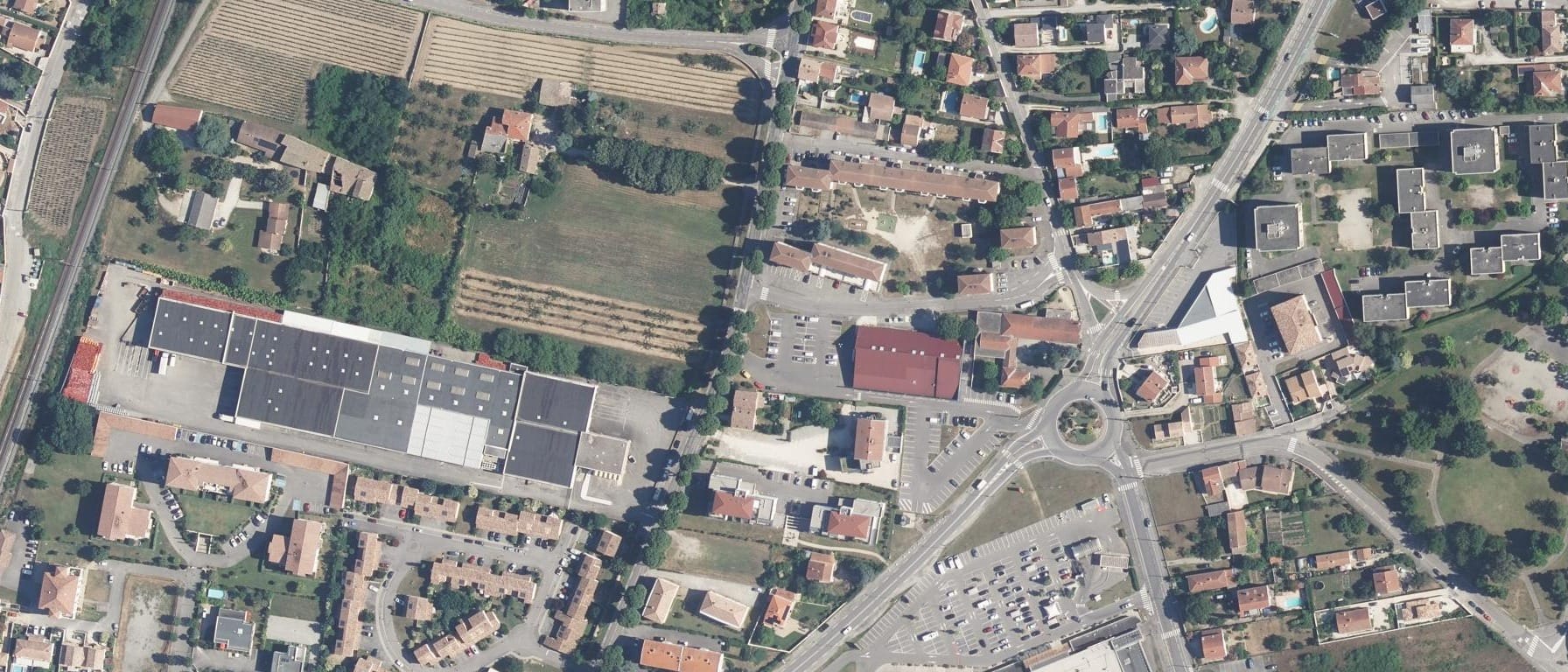Vue aérienne de VIVARAIS FORMATION AGVF