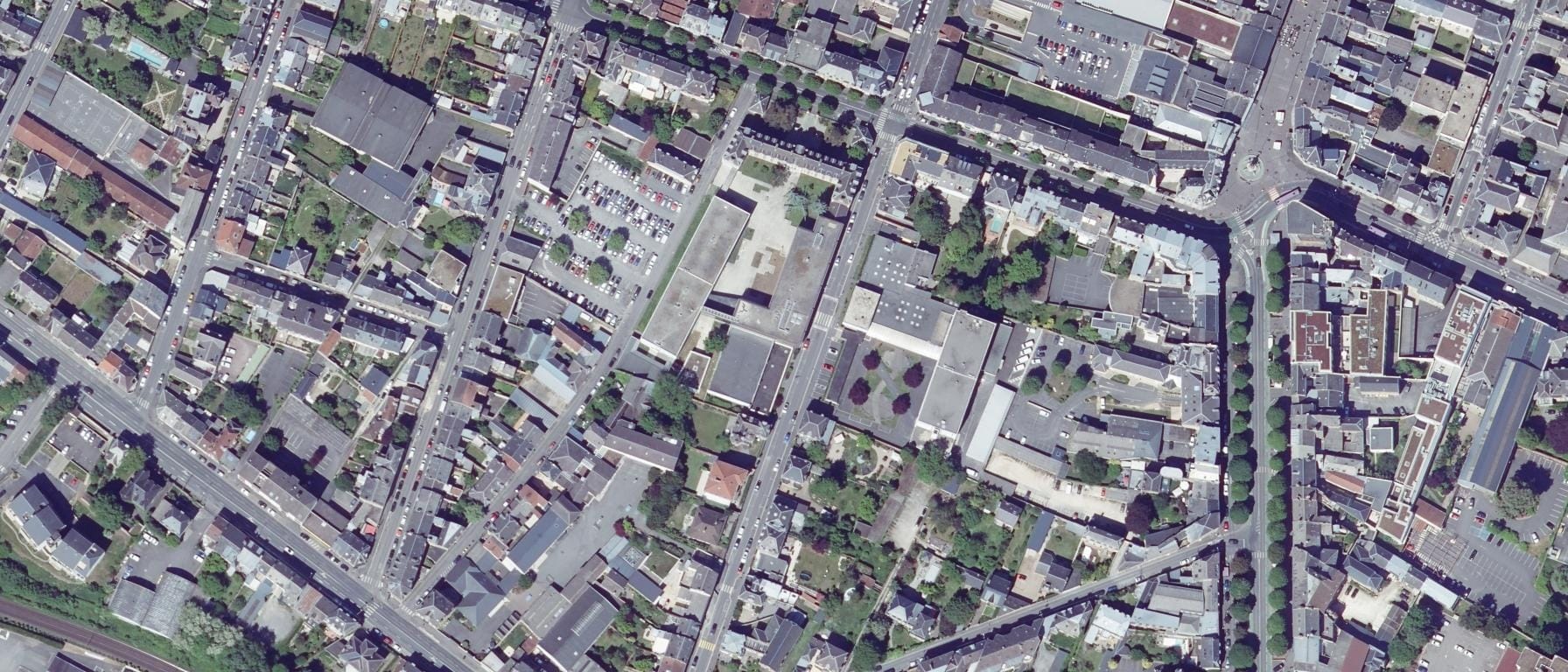Vue aérienne de Lycée Sevigne