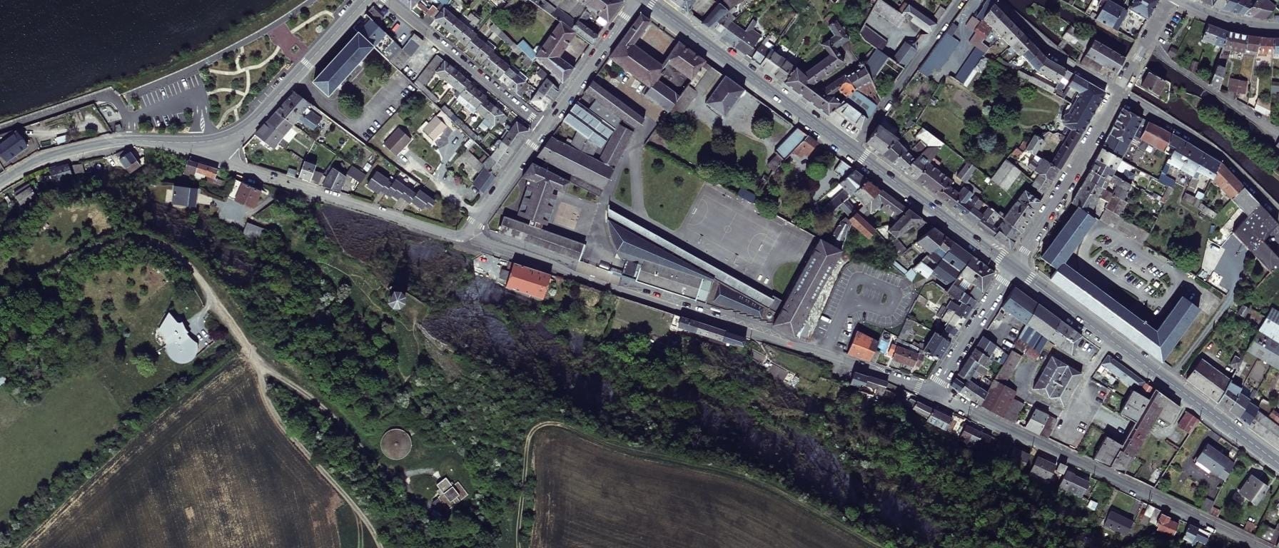 Vue aérienne de Lycée Vauban