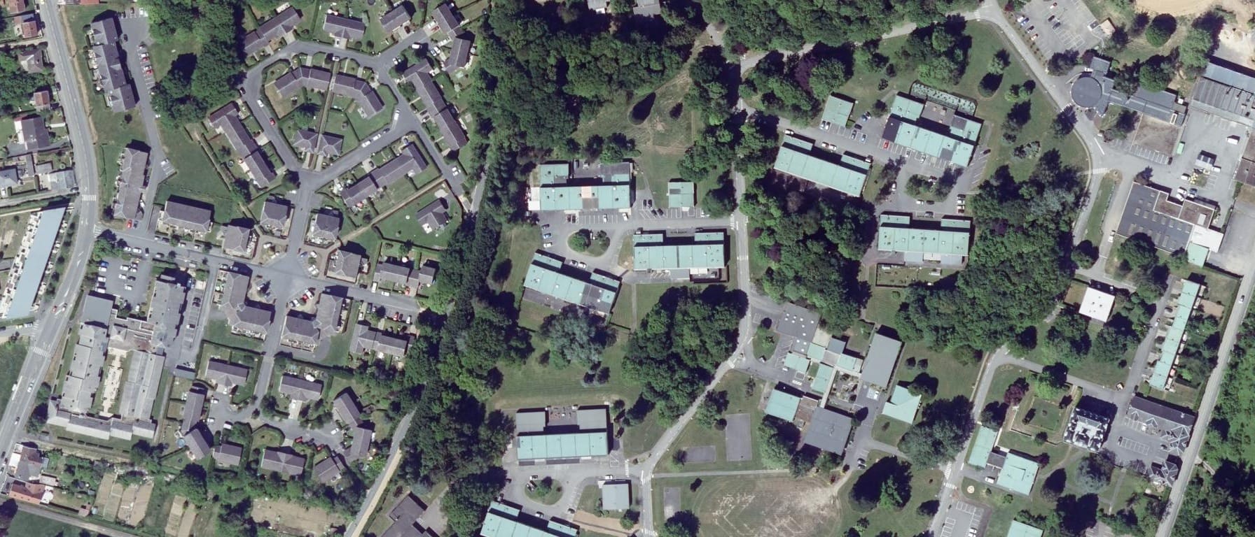 Vue aérienne de IFSI Charleville-Mezières